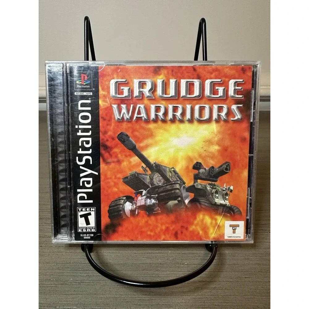 PS1 Games - Slamscape CIB, Grudge Warriors CIB, Tink Tank (Disc Only)